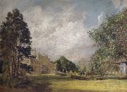 Malvern Hall:The entrance front John Constable